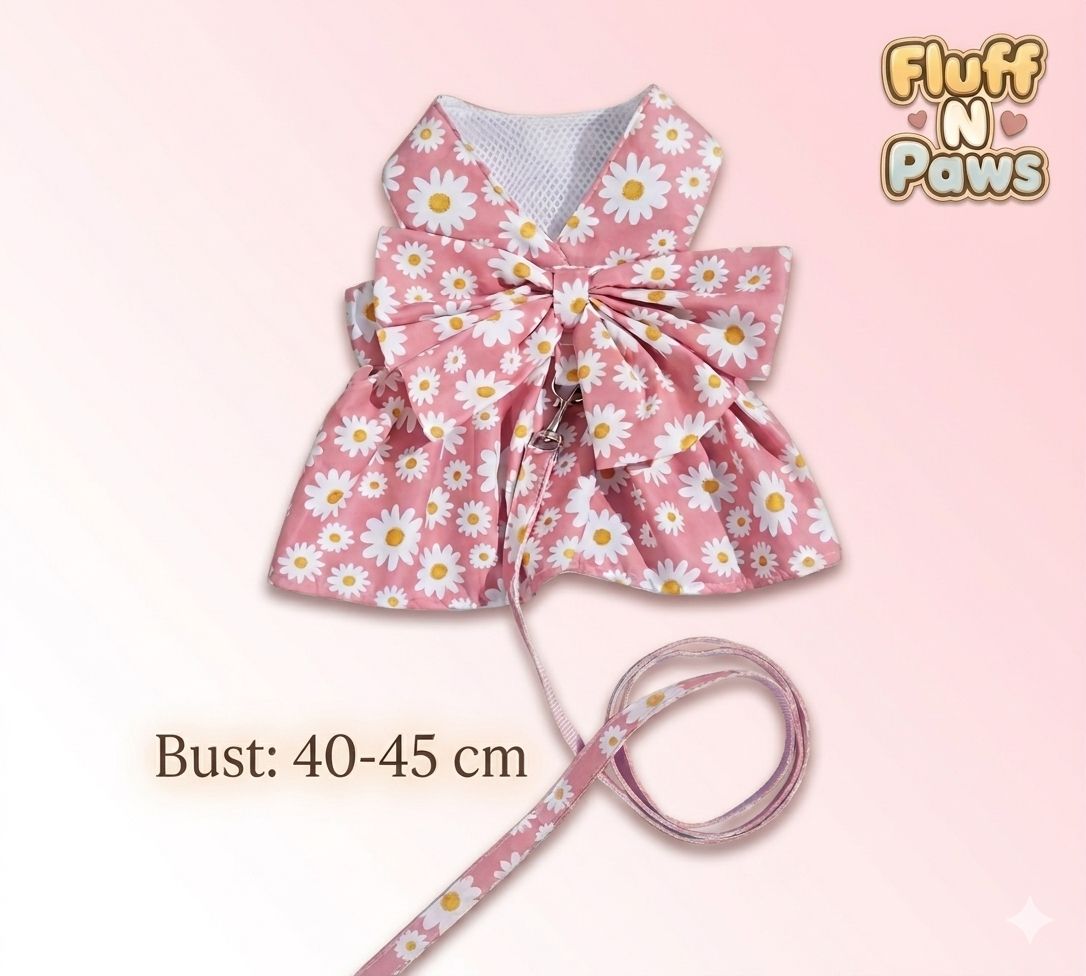 The Flowery Dress & Leash